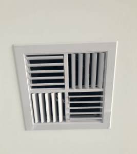 An aircon duct in the roof of a Perth home.