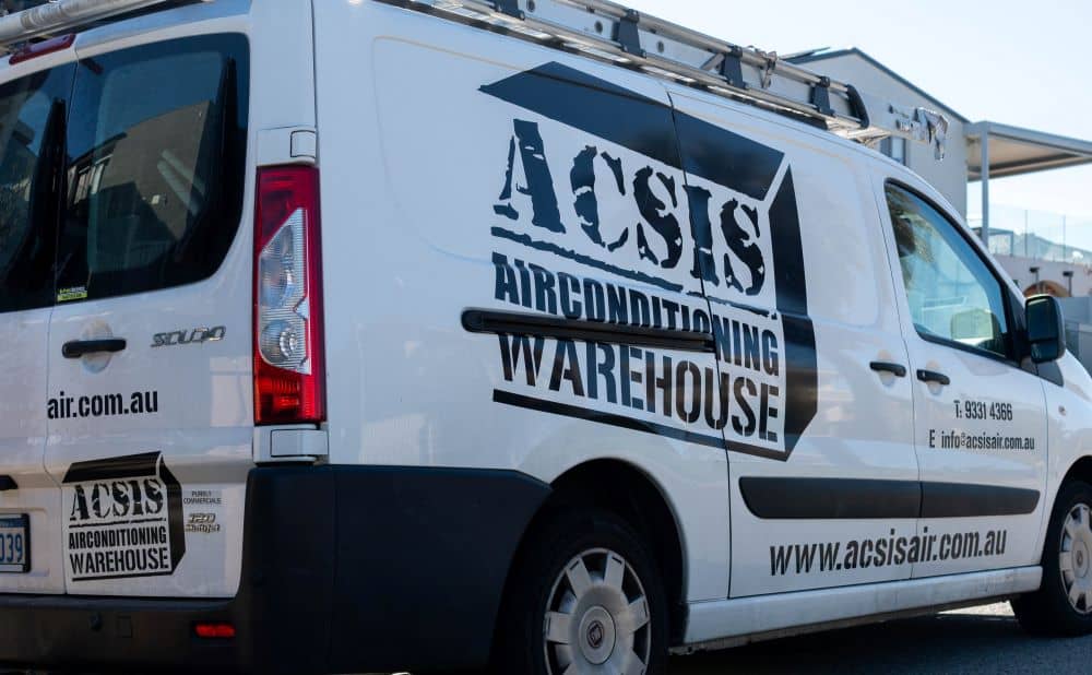 ACSIS vehicle used for installation.