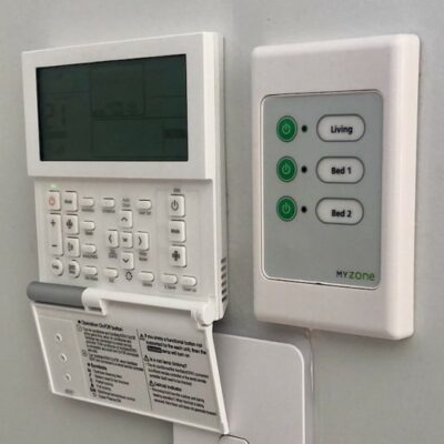 Aircon control pannel