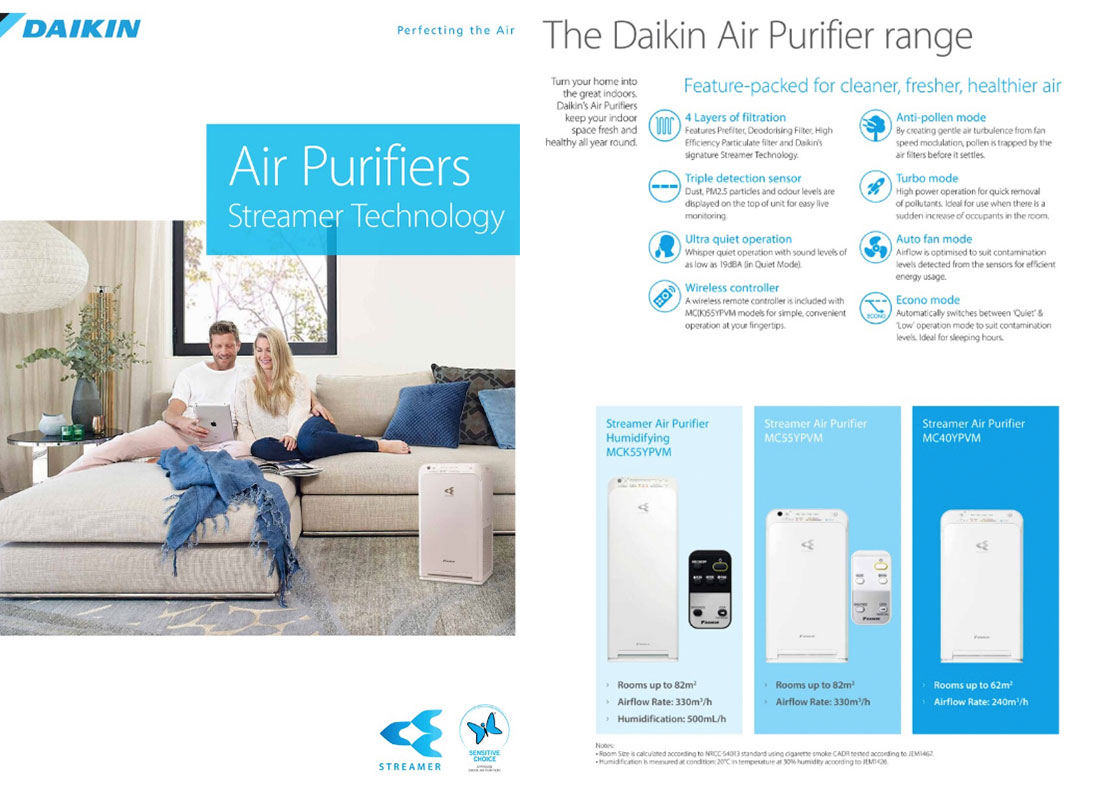 Daikin Airpurifiers brochure